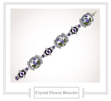 Load image into Gallery viewer, Raymond C. Yard, Crystal, Amethyst, Diamond Bracelet