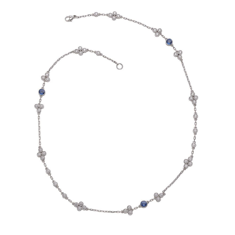 Raymond C. Yard, Sapphire and Diamond Neckchain – RaymondCYard