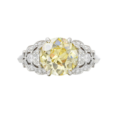 Raymond C. Yard, Yellow Diamond Ring